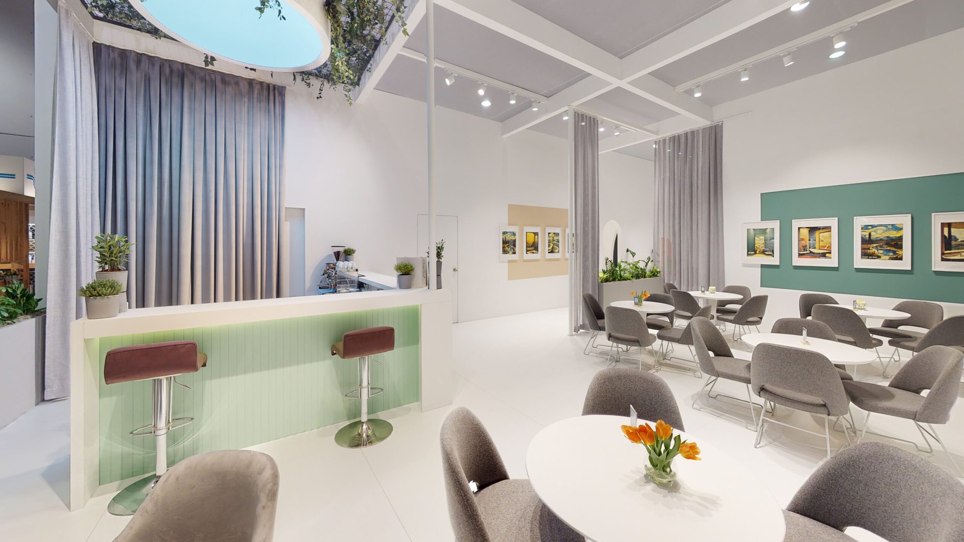 360 Grad Fotografie Dining Room 360 Grad Fotografie Grundriss von oben zu sehen