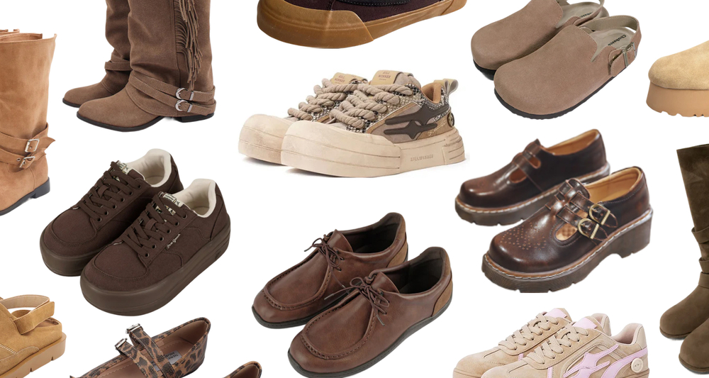 足元から魅せる、ブラウンシューズ特集