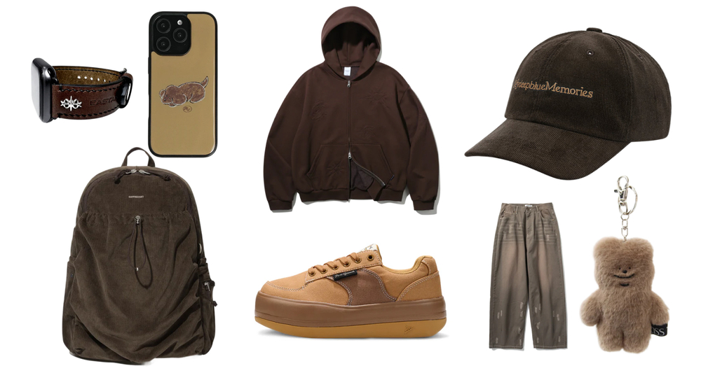 メンズ注目ブラウンアイテム特集彡