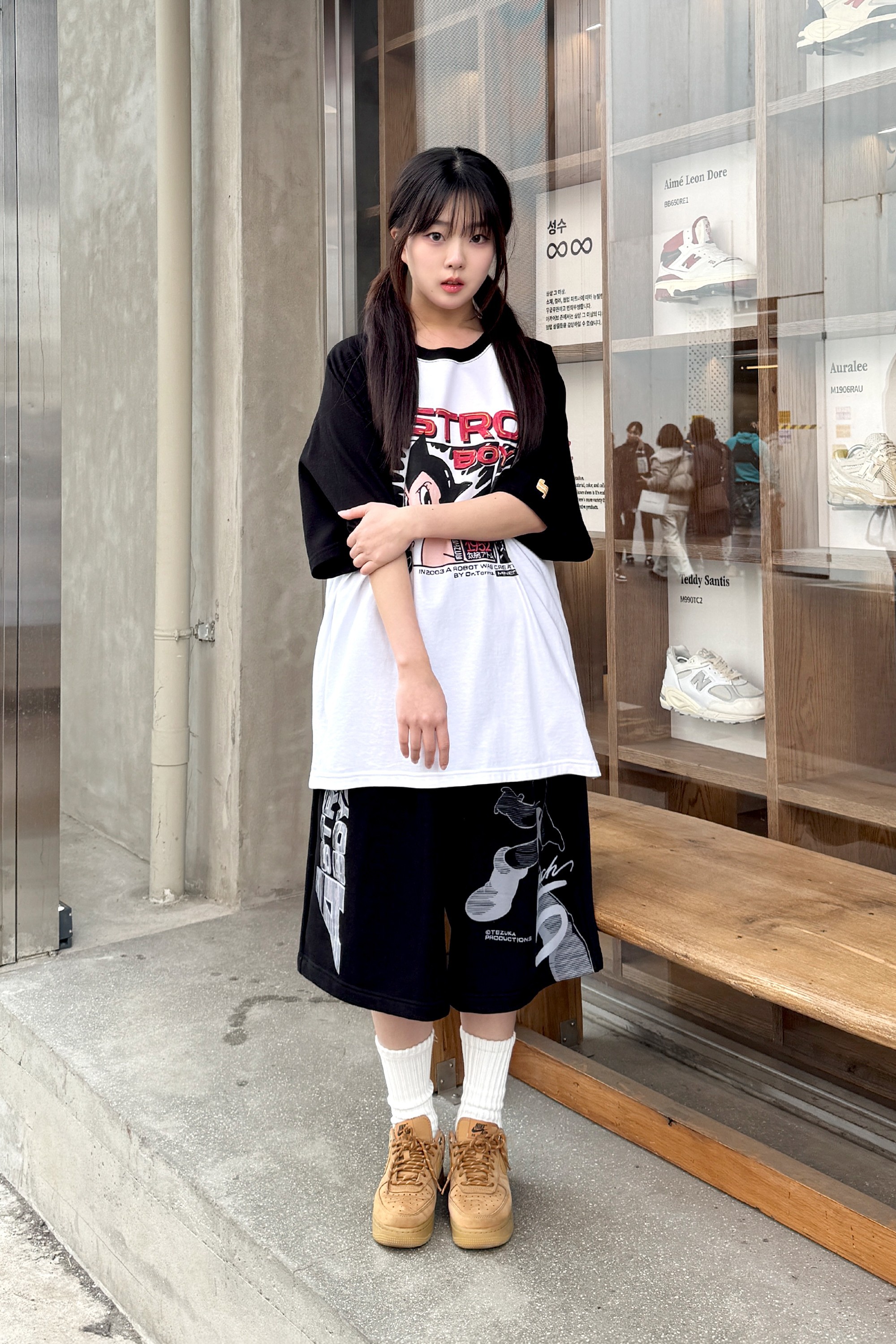 Astro Boy] Mach 5 Sweat Shorts(2 COLOR) - MAINBOOTH | 60