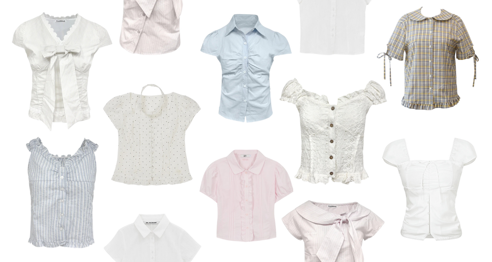 甘すぎないのが気分！フェミニンブラウス特集