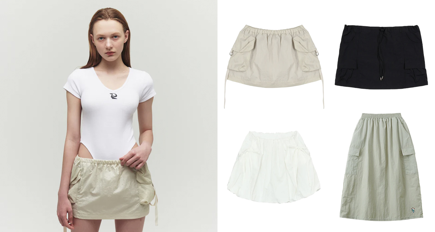 軽くて涼しい！ナイロンスカート特集-eyeCatch