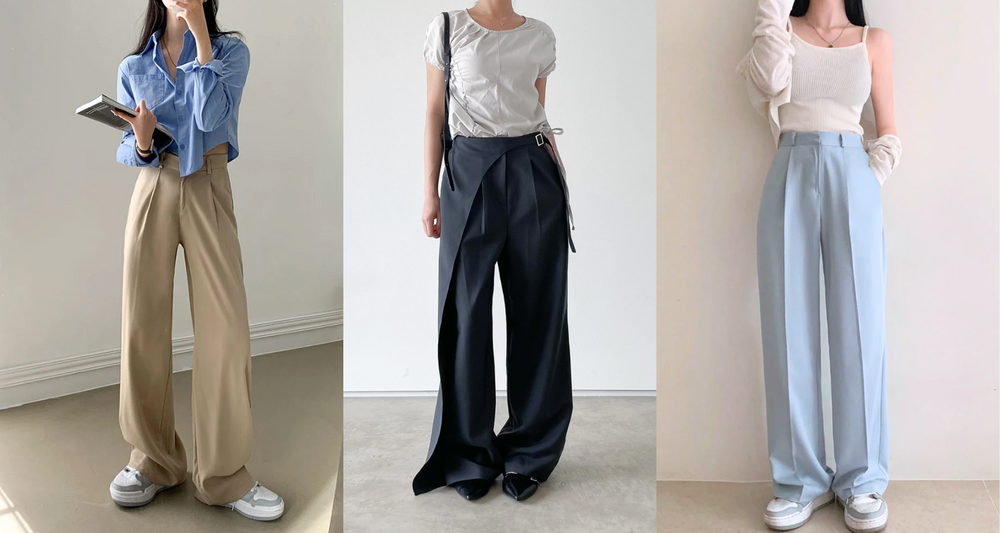 スラックスで叶える大人可愛いスタイル。フェミニンスラックス特集