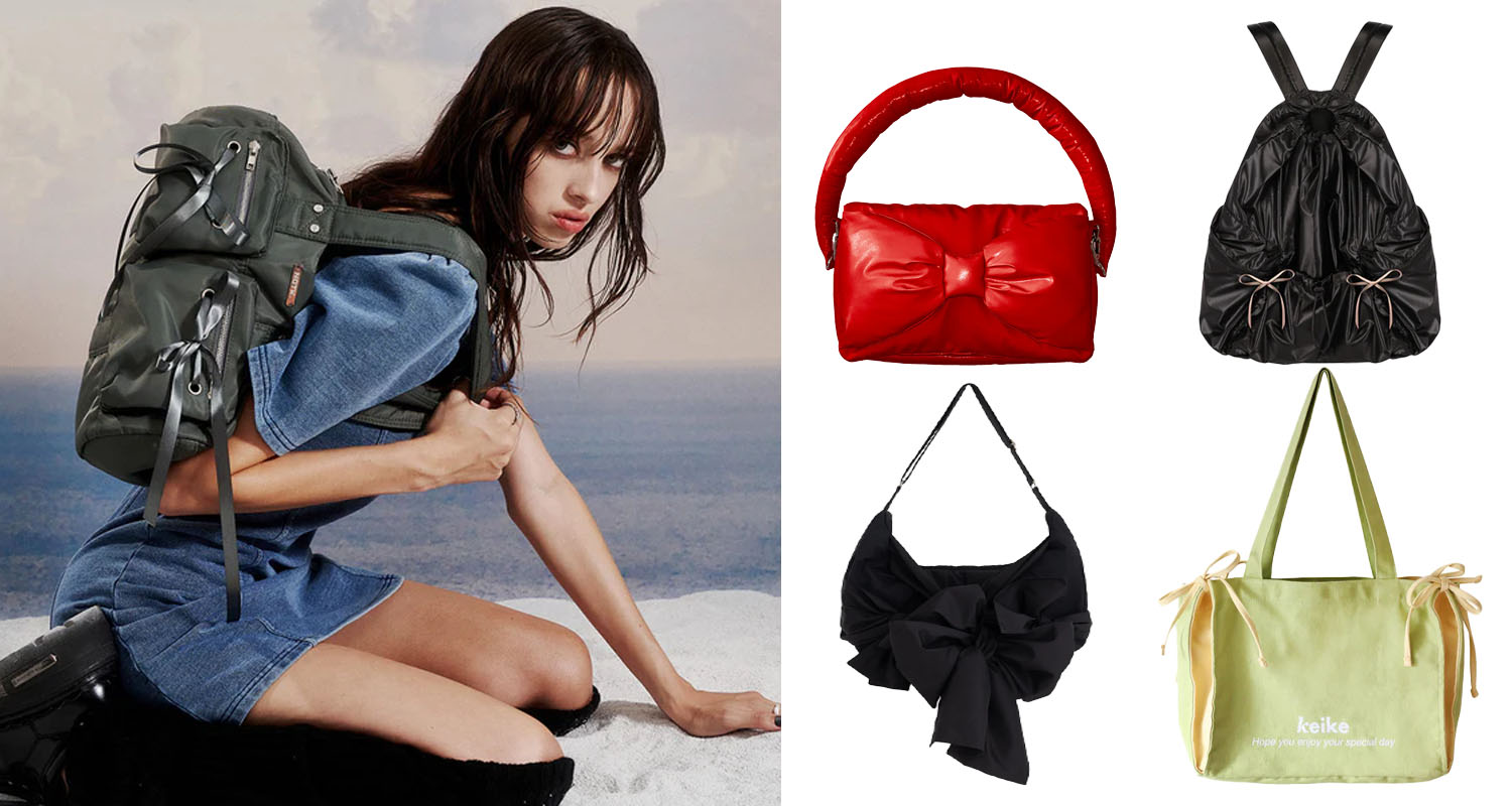コーデのポイントに！リボンバッグ特集-eyeCatch