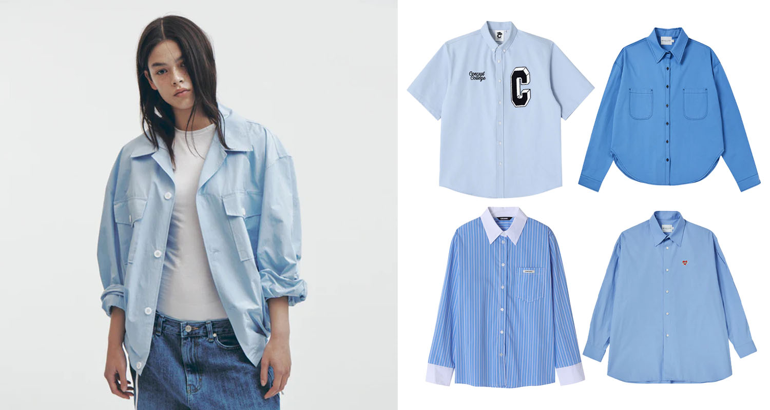 爽やかに着こなそう！ブルーシャツ特集-eyeCatch