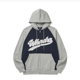 everyone ジップアップフーディー　ネイビー　Sサイズ AWDis Varsity Zoodie | Varsity Zoodie​​ | AWDis
