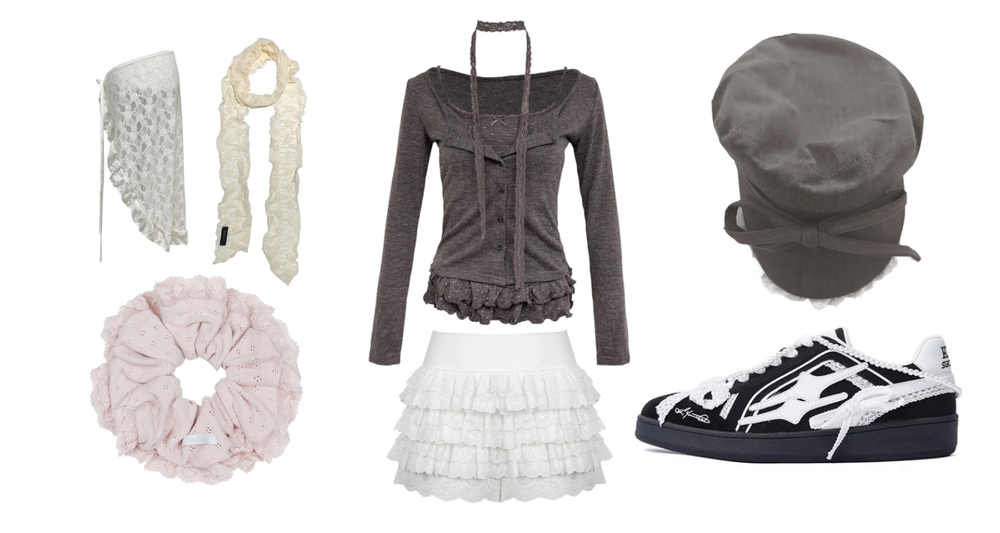 冬こそ映える、レースアイテム♡₊˚｡