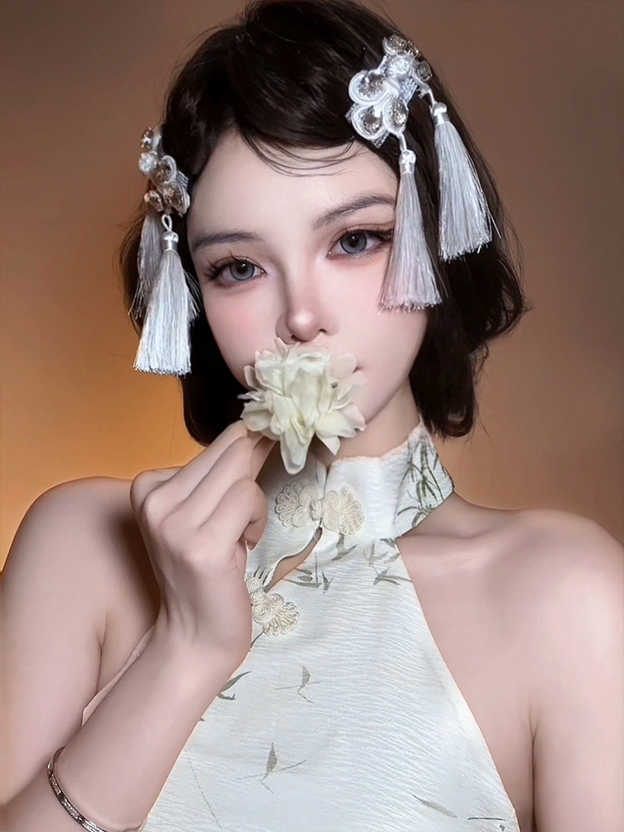 Grace✨freeサイズ XSサイズあり【Glossy/グロッシー】スプリングツイード/ ジップ