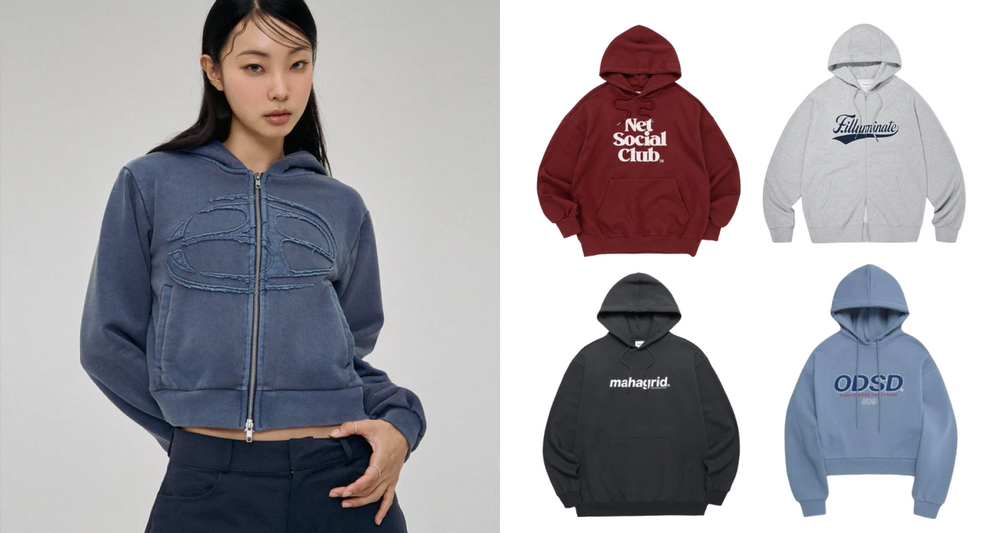 カジュアルに決まる！ロゴパーカー特集