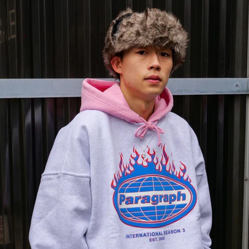 【paragraph】パラグラフ　パーカー　※コムドットゆうた着用 コムドットゆうたが愛用するparagraph(パラグラフ)のアイテムを