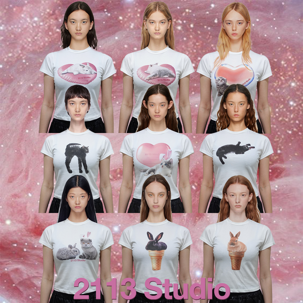 tシャツ 2113STUDIO/イイルイルサムスタジオ/Loose fit Tshirts HaileyDaviso レディース メンズ 2113 studio | イイルイルサムスタジオの公式通販サイト | 60