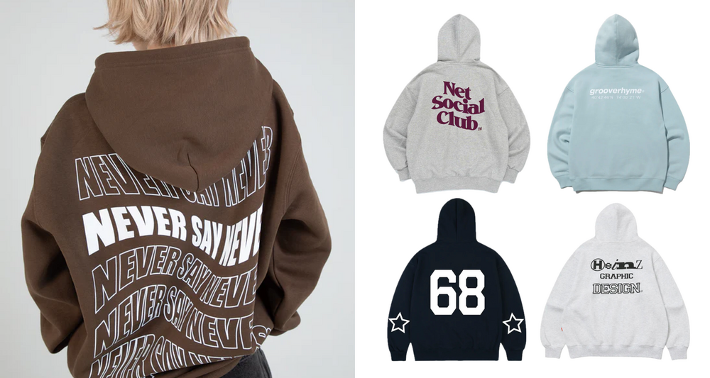 バックプリントパーカー特集