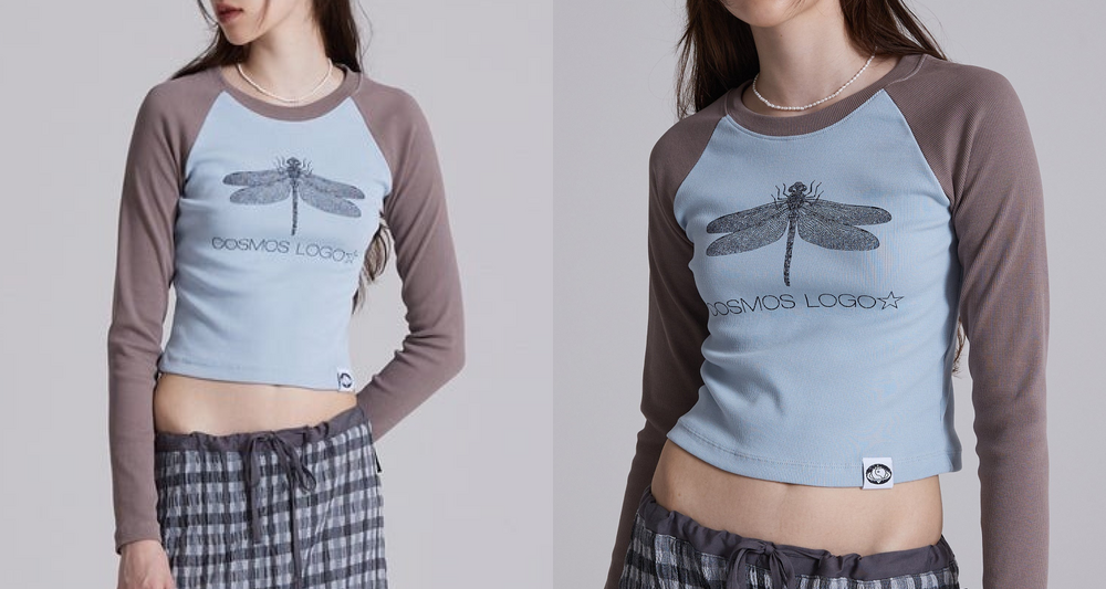 コンパクトでスタイルアップ！クロップド長袖Tシャツ特集