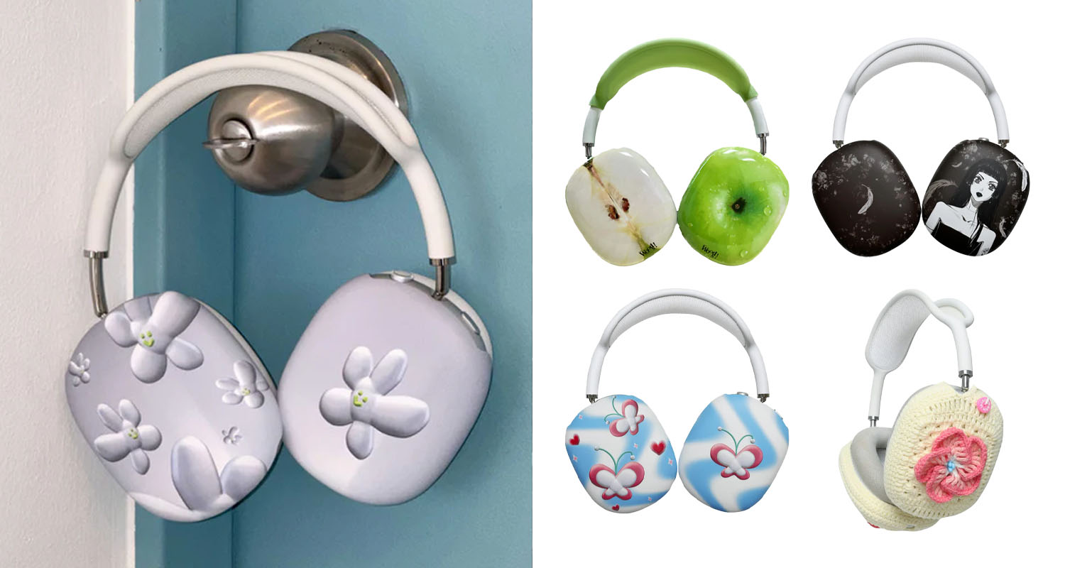 自分流にカスタム！AirPods MAX カバー特集