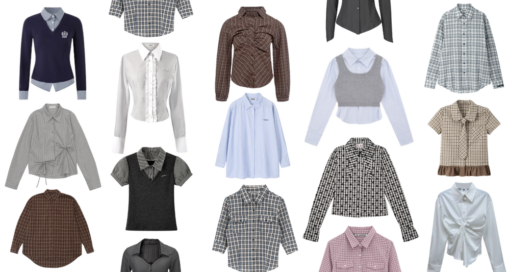 フェミニン派のための秋シャツコレクション