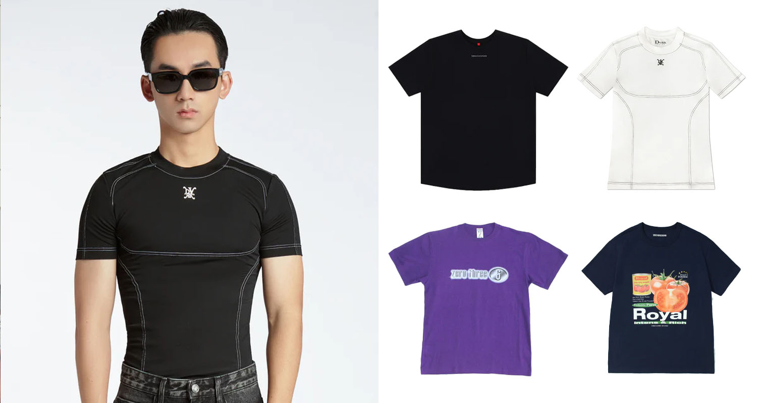 ぴったり感がトレンド！スリムTシャツ特集