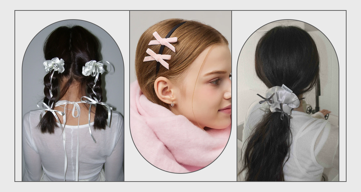 制服でも取り入れられる🎀 リボンヘアアクセ特集