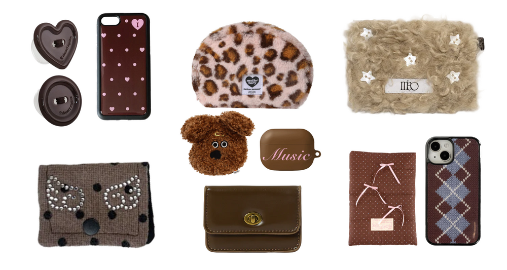 シーズンムード上がるブラウン小物集めました。