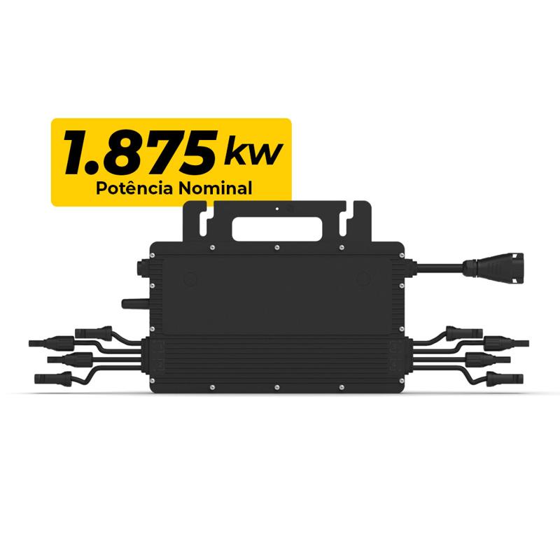 MICROINVERSOR DE CORRENTE MONOFASICO 2MPPT 220V 1.875KW HOYMILES