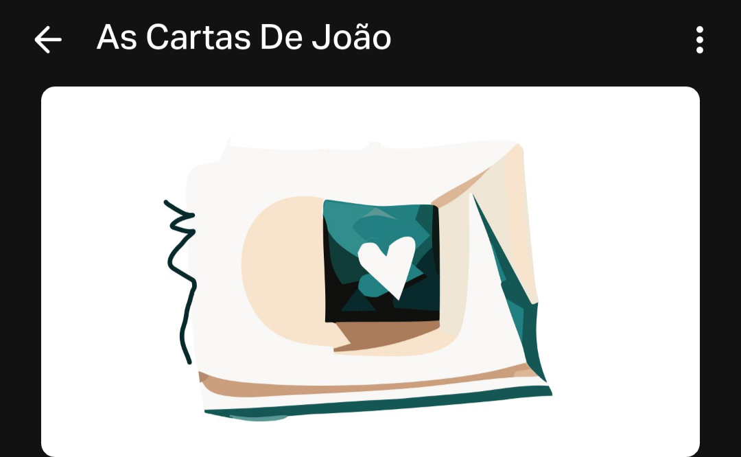 Lembranças de um dos estudos que fizemos juntos sobre as cartas de João. A gente lia diariamente e deixava comentários para registrar e reler quando quisesse. Também conversávamos pessoalment