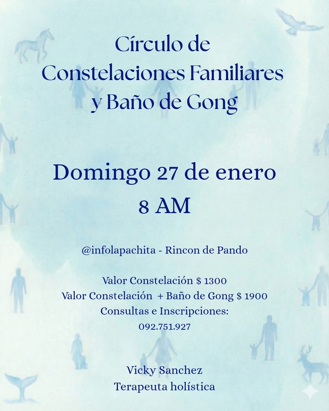 Constelación y Baño de Gong en Pando