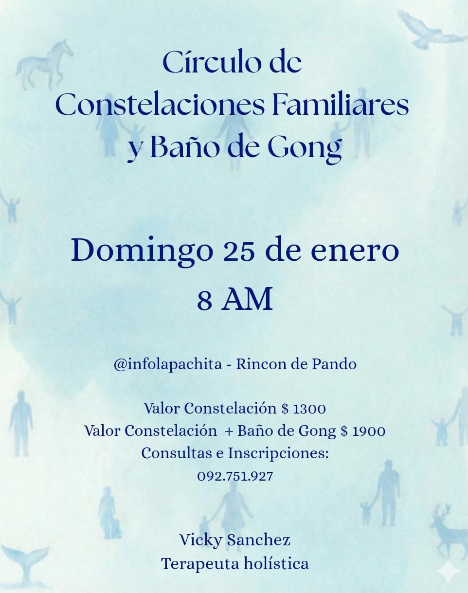 Constelación y Baño de Gong en Pando