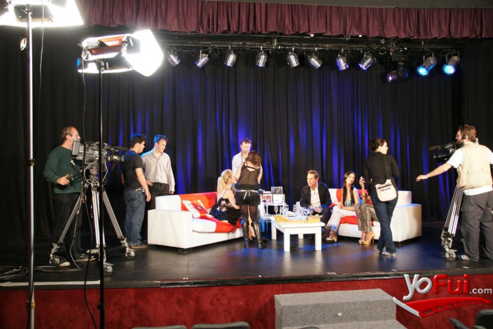 Fotografía en Grabación 2do Programa Sábado Vip, Teatro Los Angeles