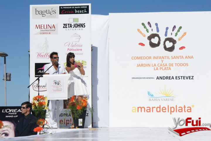Fotografía en Desfile de Andrea Estevez a Beneficio 2011, Bahía Varese MDQ