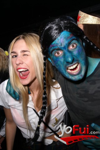 Fotografía en Halloween 2011 en Jet Lounge, Jet Lounge