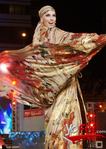 Fotografía en Desfile de Jorge Ibañez en el Mar del Plata Moda Show 2012, Costa Galana