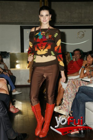 Fotografía en Desfile Colección Otoño Invierno 2012 de Silvia Brown, Vitrum Hotel Sushi Club