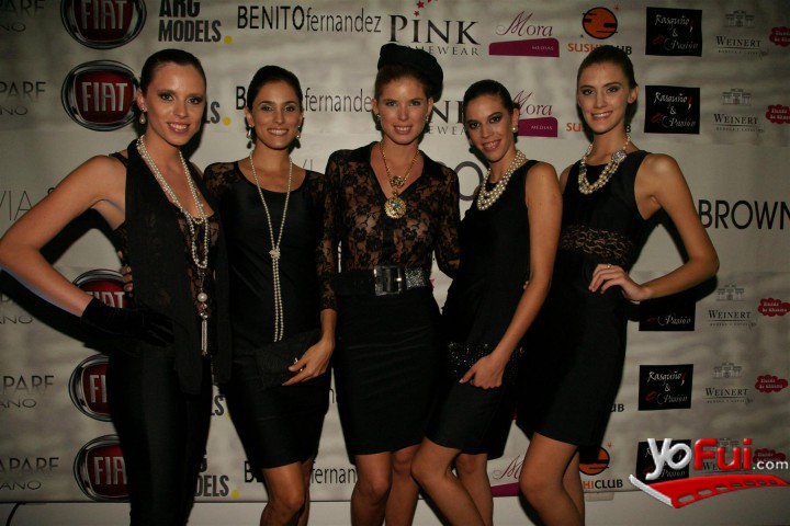 Fotografía en Desfile Colección Otoño Invierno 2012 de Silvia Brown, Vitrum Hotel Sushi Club