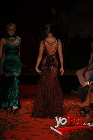 Fotografía en Desfile de Verónica de la Canal Otoño Invierno 2012, Tienda Harrods