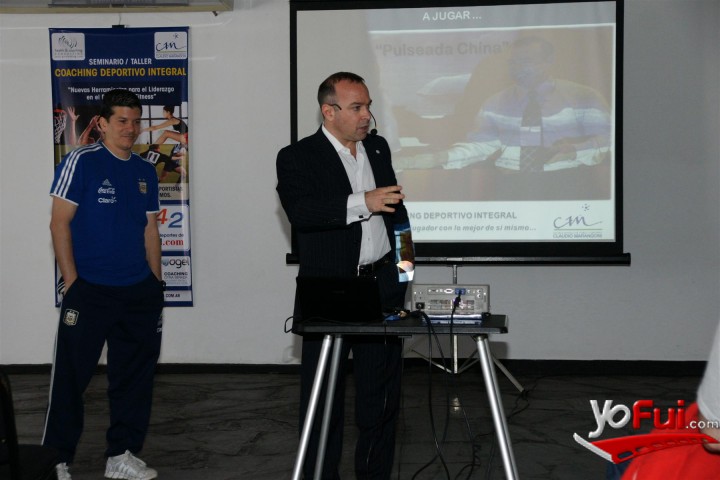 Fotografía en Primera Jornada de Coaching Deportivo Integral, Escuela Modelo de Futbol y Deportes de Claudio Marangoni