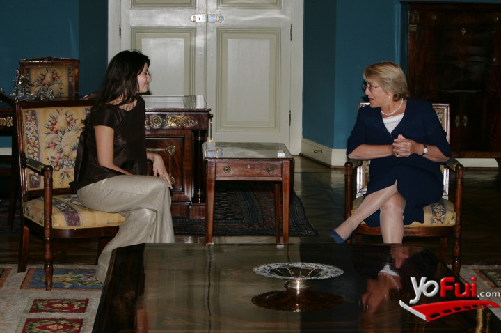 Penélope Cruz, Michelle Bachelet
