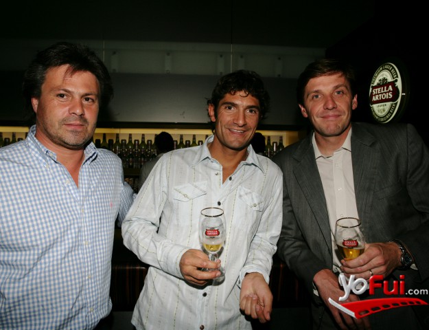 Ricardo Schillner (Gerente Undurraga), Sergio Carcamo (Adelco), Sergio Maruli (Gerente Ventas C. Chile)