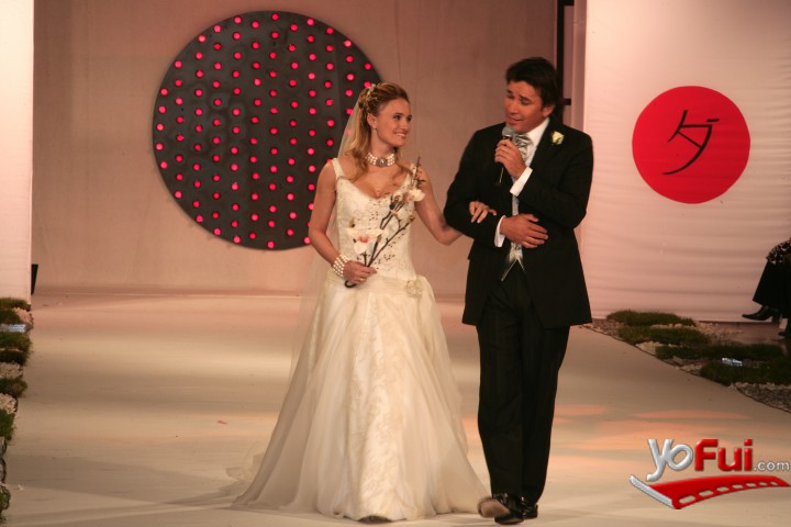Ana Sol Romero junto a su marido, Douglas
