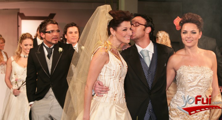 Ana Sol Romero, Álvaro Ballero, Douglas, José Luis Bouchon junto a destacadas modelos