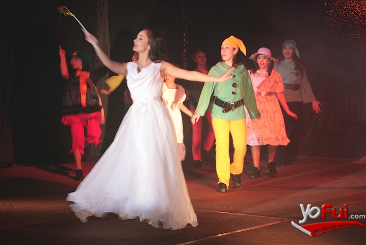 El ballet representando "El Mago de Oz"