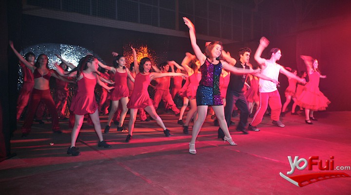 El ballet representando "High School Musical"
