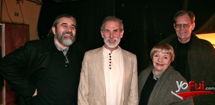 Roberto Poblete, Tito Noguera, Bélgica Castro, Alejandro Sieveking