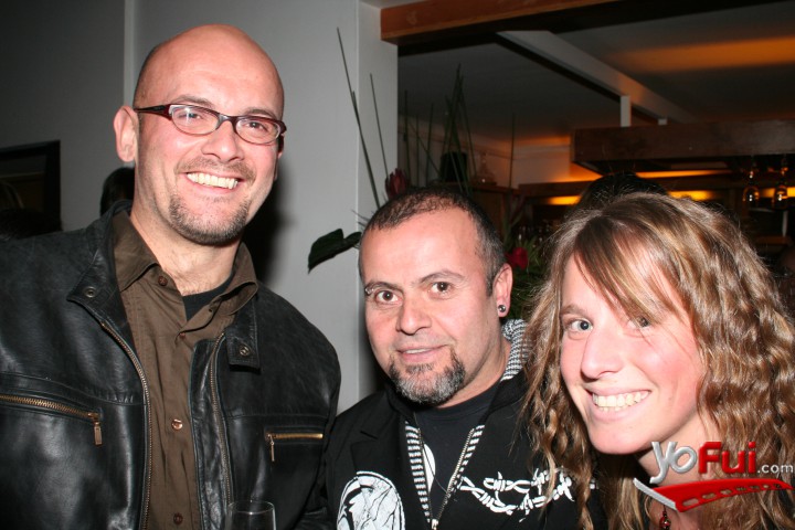 José Salkeld, Gino Falcone, Inés Havraneg