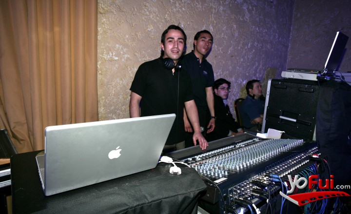 Equipo a cargo del sonido