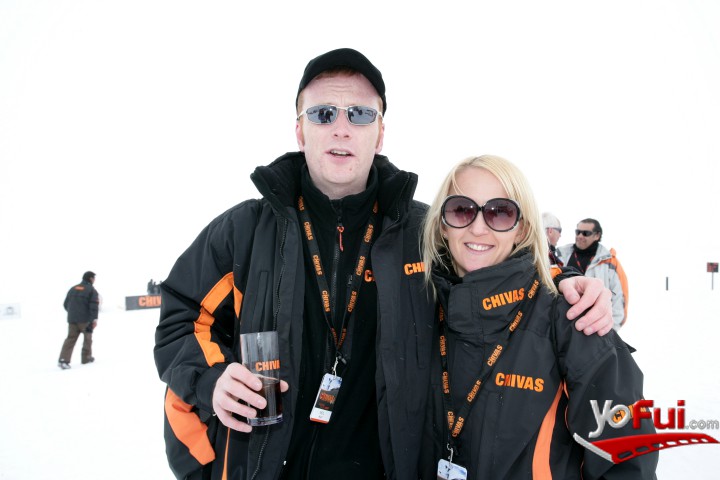 Neil Kay, Kirsi Leppanen (Marketing Manager, Chivas London)