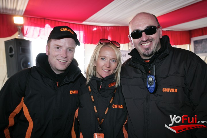 Kirsi Leppanen (Marketing Manager Chivas, London), Neil Kay, Jean Marc Van Kilsdonk (Gte licores Pernod Ricard)