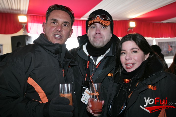 Juan Carlos González (Director Comercial Chivas), Ana Cecilia Ponte (Caracas Venezuela)