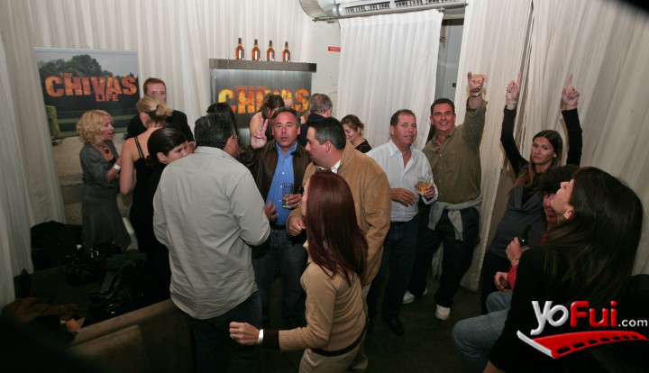 El ambiente en el bar Chivas