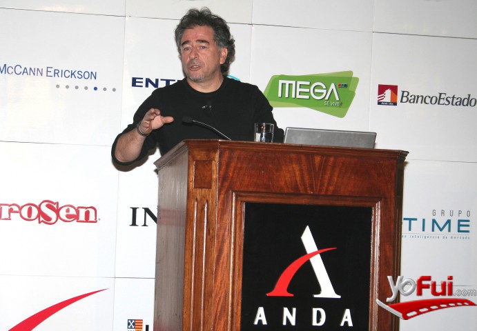 Guido Puch, expositor, (Director Creativo General de McCann Erickson)