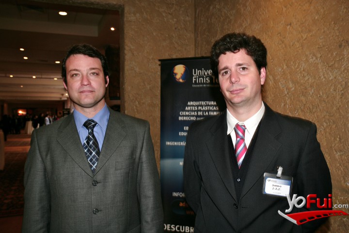 Gonzalo Lara (Coordinación de Deportes, Universidad Finis Terrae), Gustavo Alfaro (Director de Asuntos Estudiantiles, Universidad Finis Terrae)