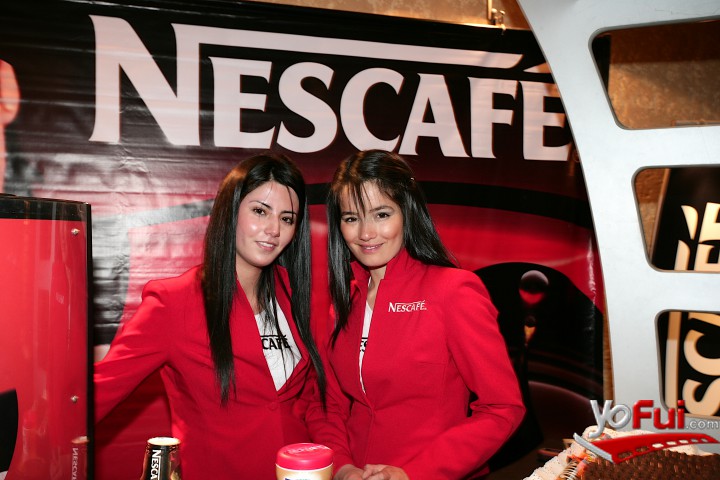 Valeria Cañete, Natalia Quiroz, (Team Nescafé)